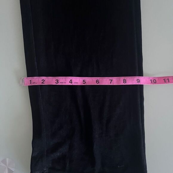 Chico’s pants women long travel Large Black Acetate - Picture 5 of 7